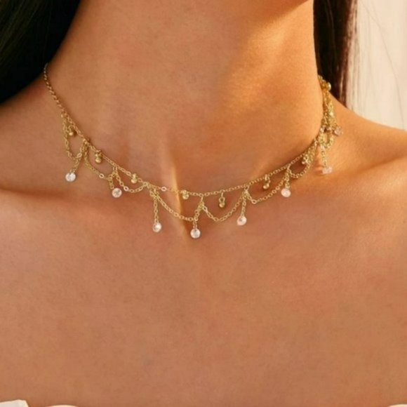 Nikkiwallflower Jewelry - *Becky* Ornate Gold Choker
